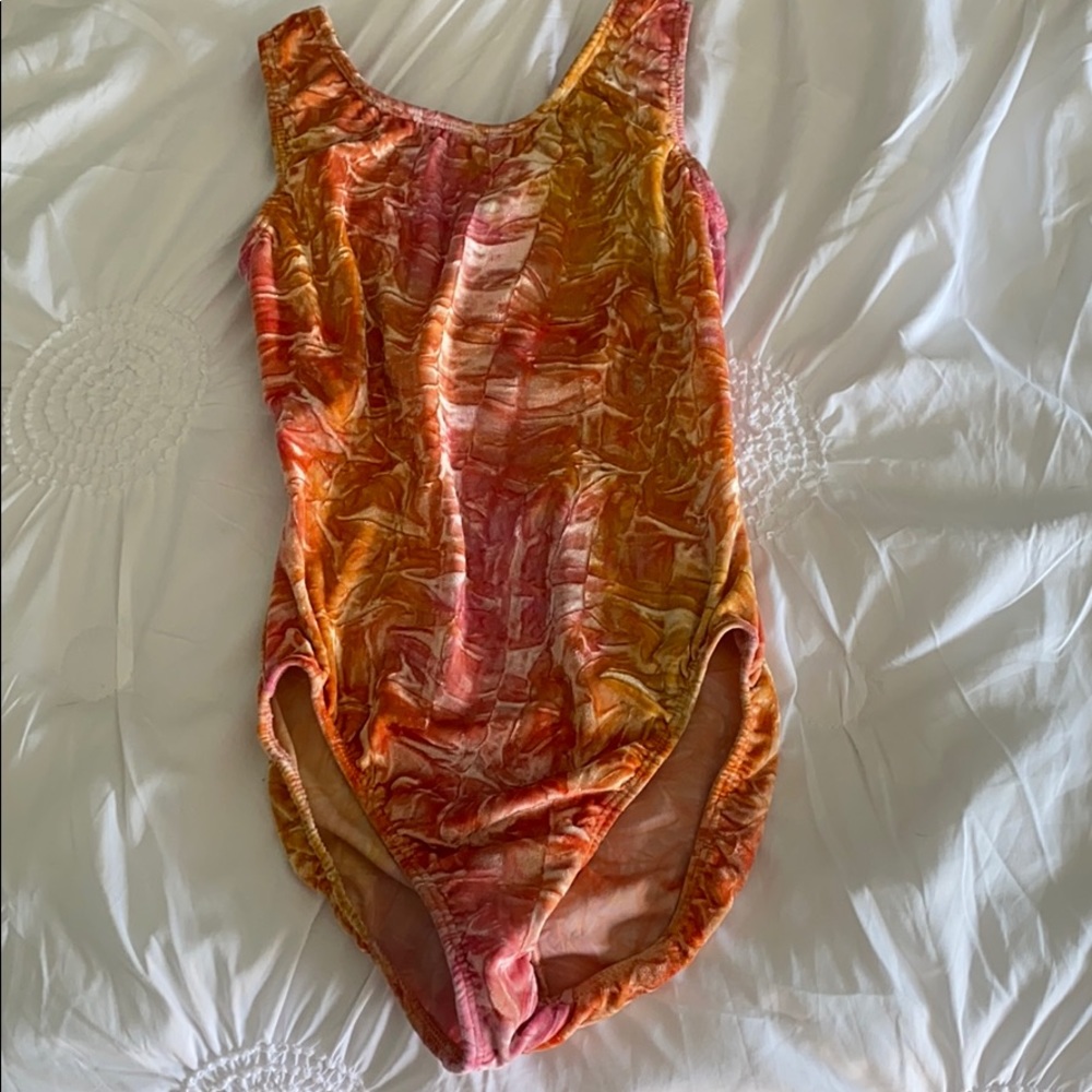 A gymnastics leotard